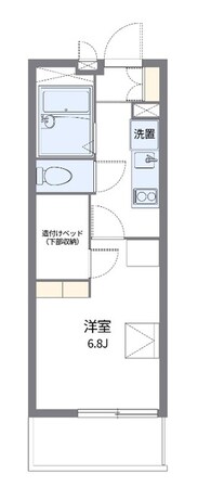 レオパレスカーサ ウィステリアの物件間取画像